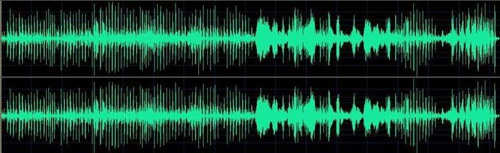 Tango wave graph: La Yumba